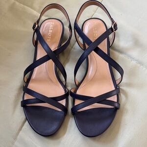 Talbots Capri Nappa Sandals New without Box - Size 8M Genuine Leather Upper